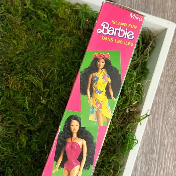 VINTAGE Barbie Island fun MIKO doll 1980s Mattel Canada Inc. NEW IN BOX! 💕 - Picture 14 of 17